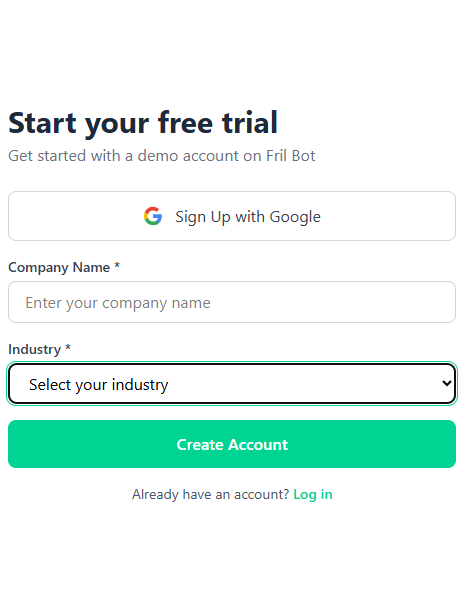 Registration Page